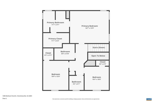 1490 WICKHAM POND DR, Charlottesville, VA 22901