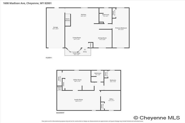 1608 MADISON AVE, Cheyenne, WY 82001