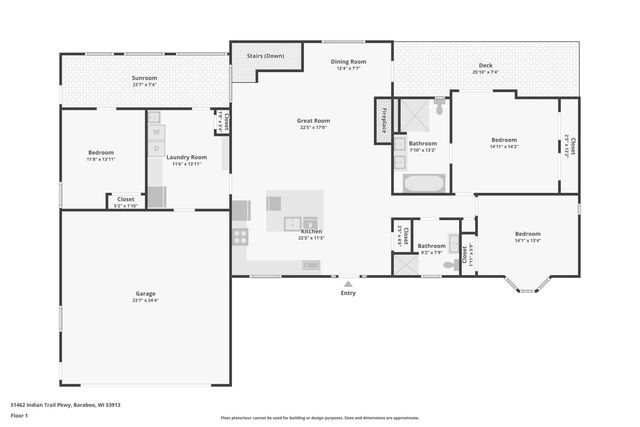 S1462 Indian Trail Parkway, Baraboo, WI 53913