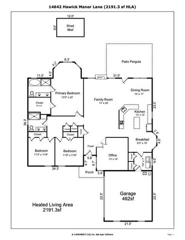14642 Hawick Manor Lane, Pineville, NC 28134