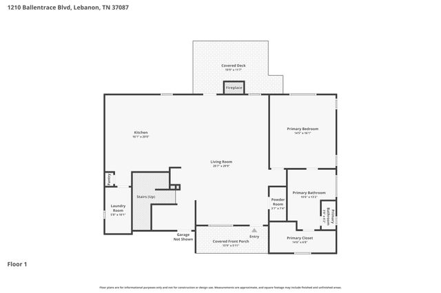 1210 Ballentrace Blvd, Lebanon, TN 37087