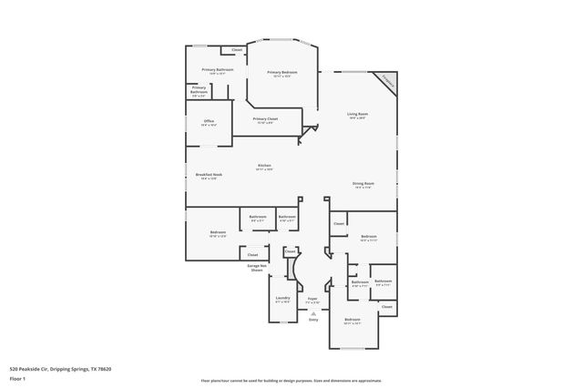 520 Peakside CIR, Dripping Springs, TX 78620