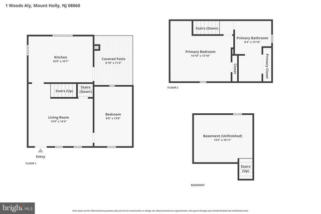 1 WOODS ALY, Mount Holly, NJ 08060
