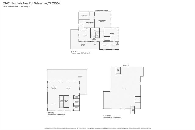 24451 San Luis Pass Road, Galveston, TX 77554