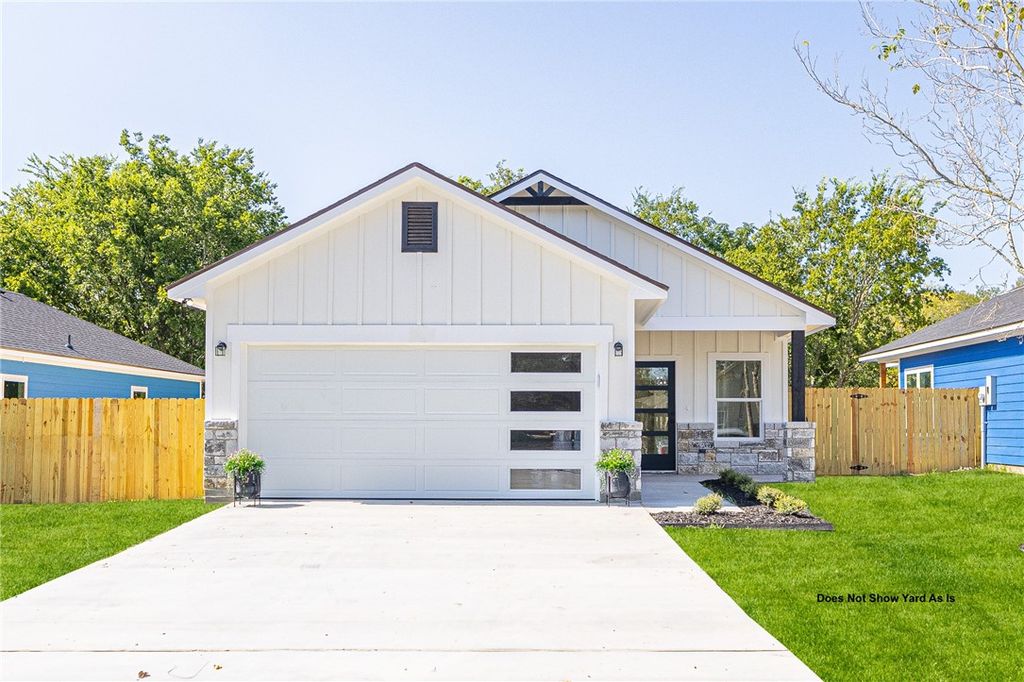 603 East 21st Street, Bryan, TX 77803 — exterior
