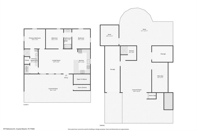 977 Bahama Drive, Crystal Beach, TX 77650