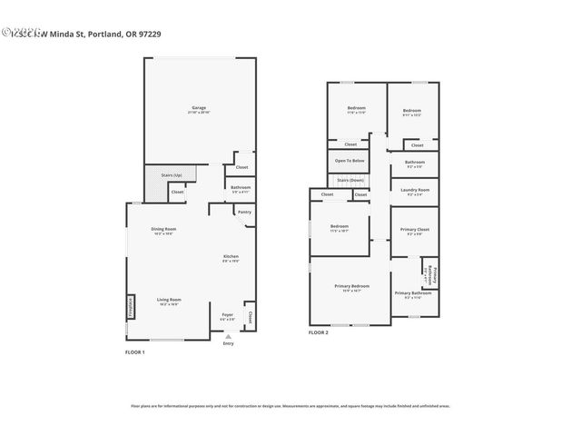 14896 Nw MINDA St, Portland, OR 97229