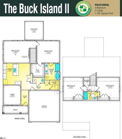 347 E Pyrenees Drive Lot 135, Wellford, SC 29385