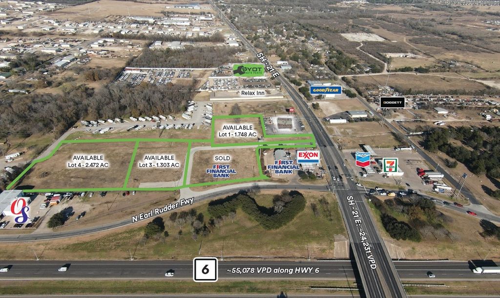 1634 North Earl Rudder, Bryan, TX 77808 — exterior