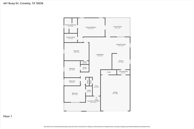 441 Buoy Drive, Crowley, TX 76036