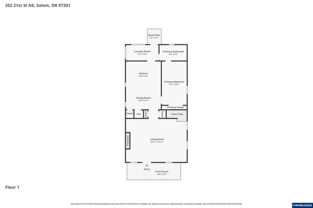 352 21st Av NE, Salem, OR 97301