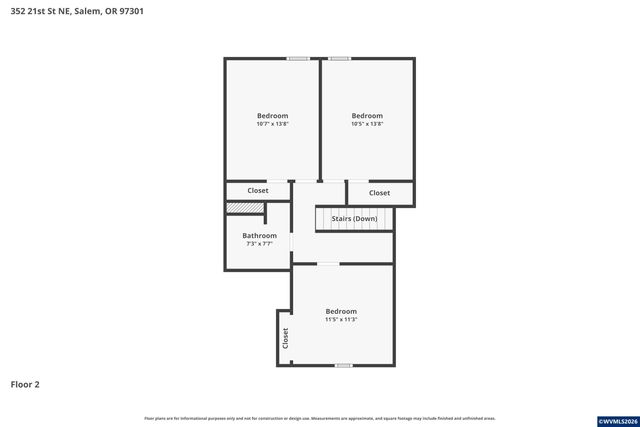 352 21st Av NE, Salem, OR 97301