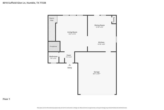 8010 Suffield Glen Lane, Humble, TX 77338