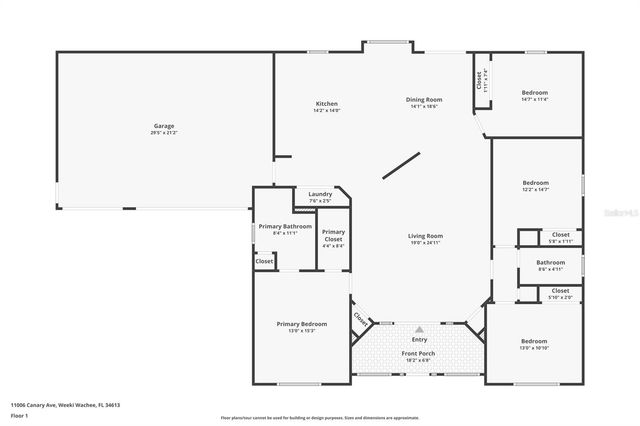 11006 CANARY AVENUE, Weeki Wachee, FL 34613