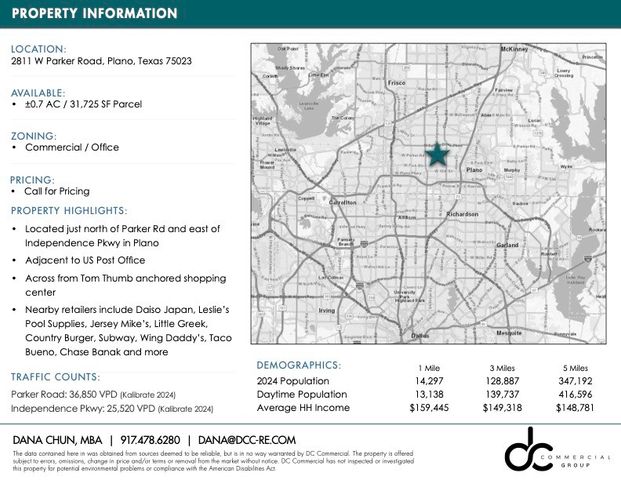 2811 W W Parker Road, Plano, TX 75023