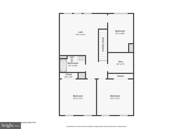 1211 PENNINGTON DR, Brunswick, MD 21716