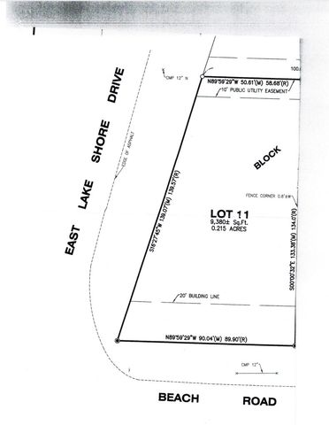 Lot 11 Beach Road, Wonder Lake, IL 60097