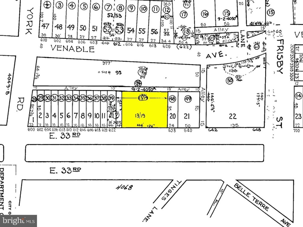 PARCEL ON E 33RD ST, Baltimore, MD 21218