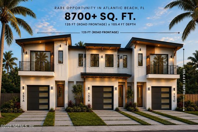 151 ARDELLA Road, Atlantic Beach, FL 32233