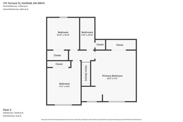 131 Terrace Court, Fairfield, OH 45014