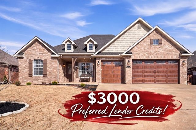 1661 Partridge RUN, Bentonville, AR 72713