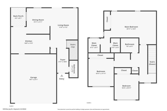 539 Blue Jay Drive, Hayward, CA 94544