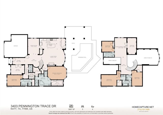 3403 Pennington Trace Drive, Katy, TX 77494