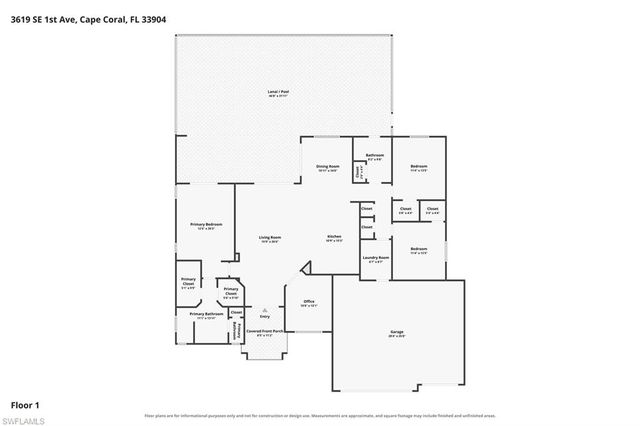 3619 SE 1st AVE, Cape Coral, FL 33904