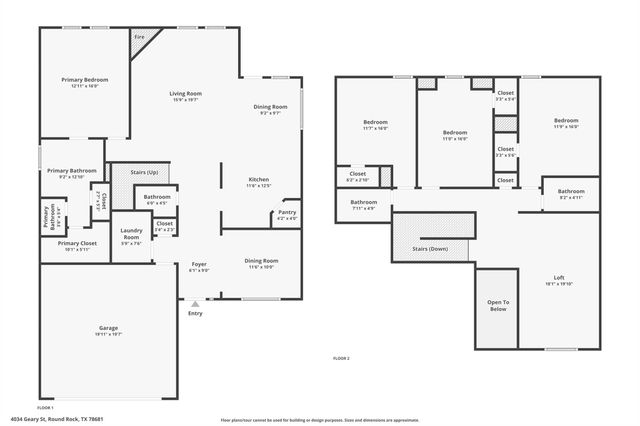 4034 Geary ST, Round Rock, TX 78681
