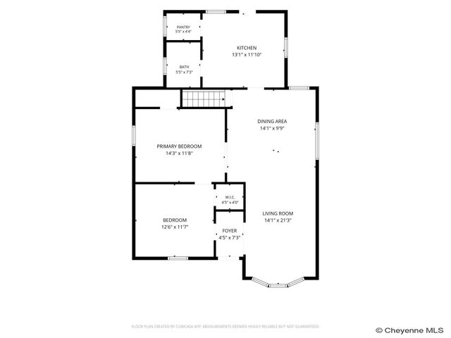 615 W 25TH ST, Cheyenne, WY 82001