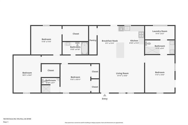 166 Old Stone Road, Villa Rica, GA 30180