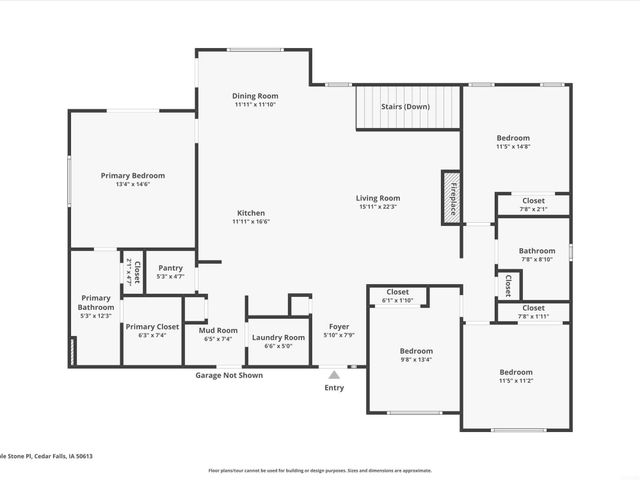 1522 Pebble Stone Place, Cedar Falls, IA 50613