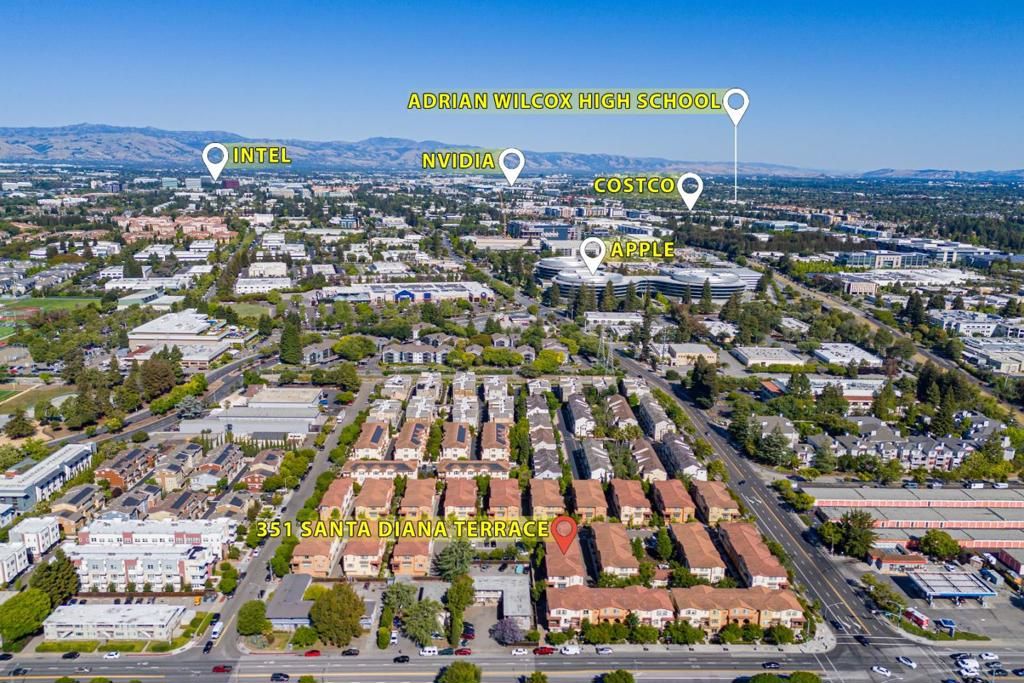 Image 37 of property listing at 351 Santa Diana Terrace, Sunnyvale, CA 94085