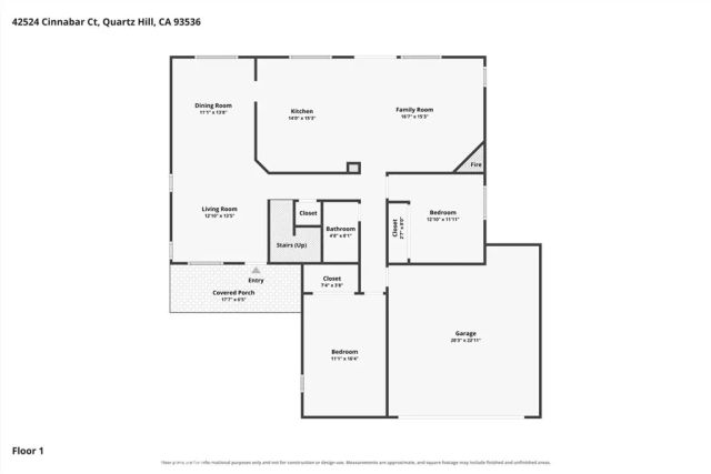 42524 Cinnabar Court, Quartz Hill, CA 93536