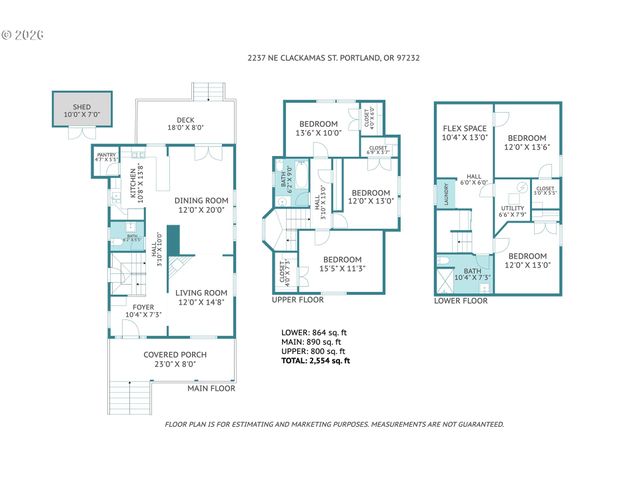 2237 Ne CLACKAMAS St, Portland, OR 97232