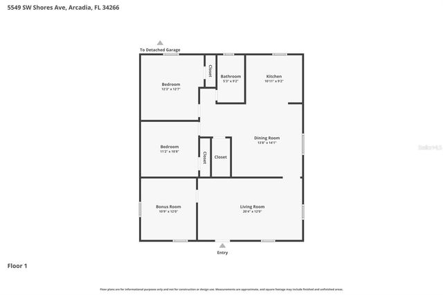 5549 SW SHORES AVENUE, Arcadia, FL 34266