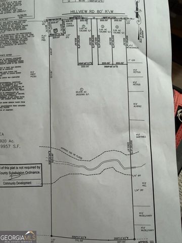 600 Hillview Road TRACT 1, Hampton, GA 30228