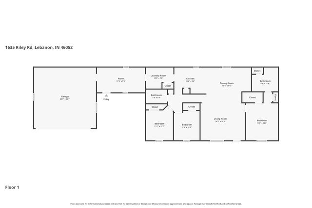 1635 Riley Road, Lebanon, IN 46052