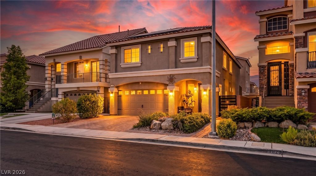 9822 Marietta Cellars Court, Las Vegas, NV 89141 — exterior