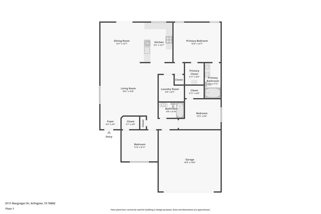 8111 Macgregor Drive, Arlington, TX 76002