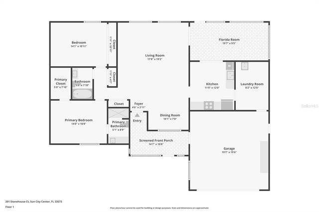 201 STONEHOUSE COURT, Sun City Center, FL 33573