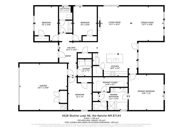 4528 Skyline Loop NE, Rio Rancho, NM 87144