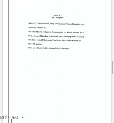 1115 Desoto Street, Ocean Springs, MS 39564