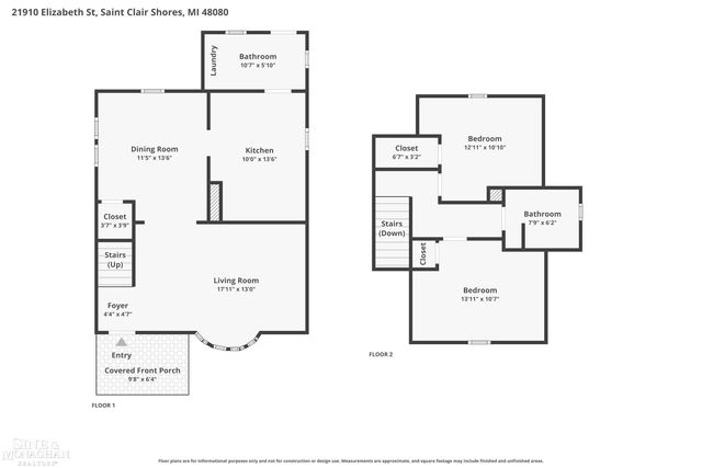 21910 Elizabeth Street, St Clair Shores, MI 48080