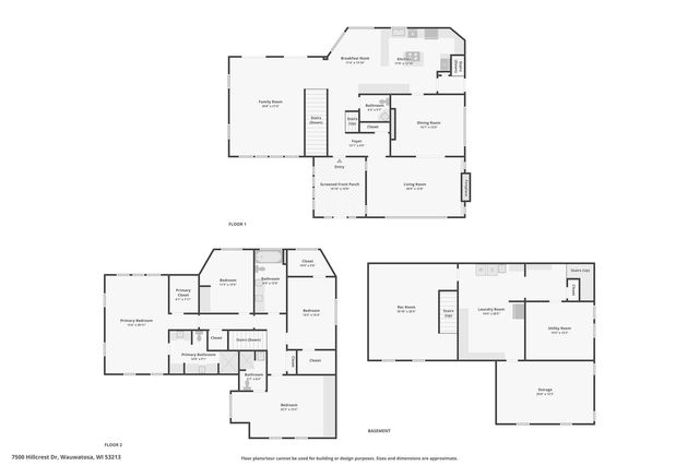 7500 Hillcrest DRIVE, Wauwatosa, WI 53213