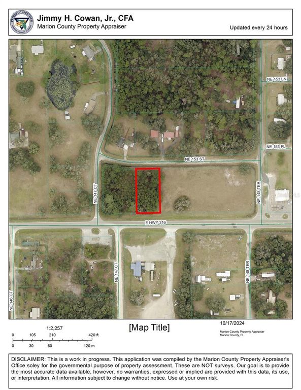 000 E 316 HIGHWAY, Fort Mc Coy, FL 32134