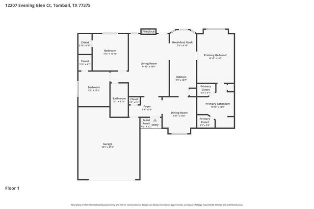 12207 Evening Glen Court, Tomball, TX 77375