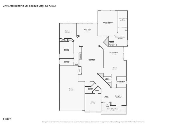 2716 Alessandria Lane, League City, TX 77573