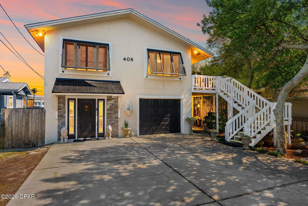 Image 1 of property listing at 408 Dolphin Street, Panama City Beach, FL 32413