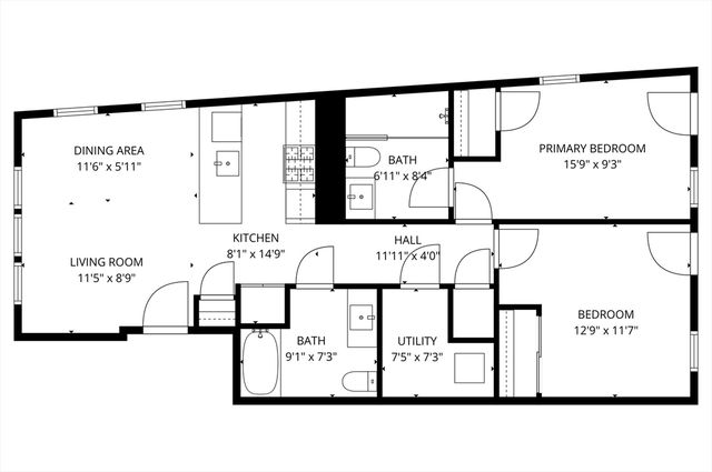 136 West Eighth St Two, Boston, MA 02127